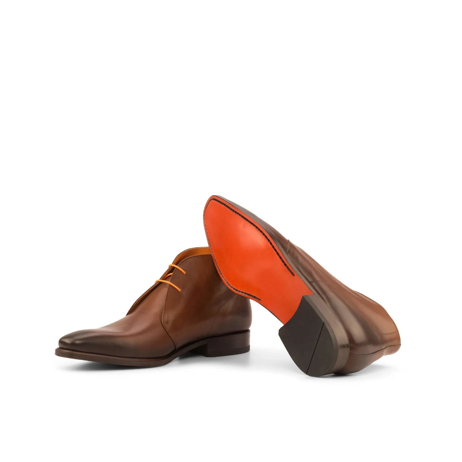 Chukka-Painted Calf, Brown