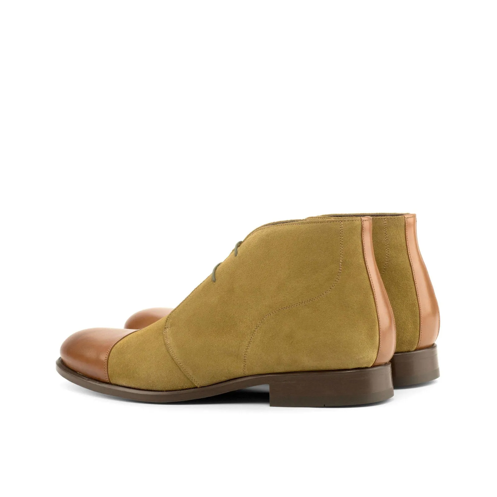 Chukka-Painted Calf, Suede, Brown