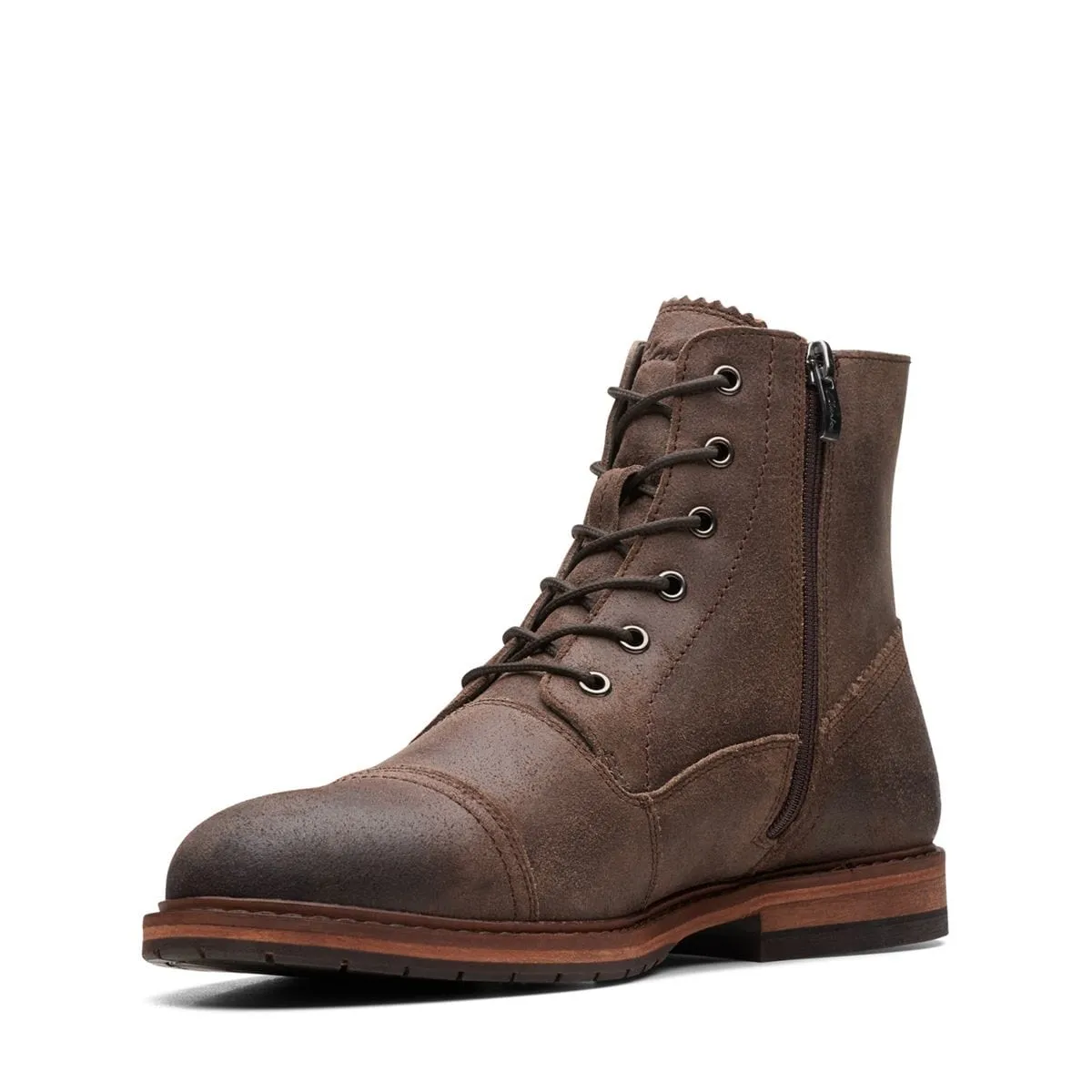 Clarks Men's Clarkdale West Dress Boots- Brown