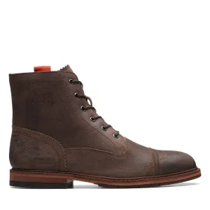Clarks Men's Clarkdale West Dress Boots- Brown