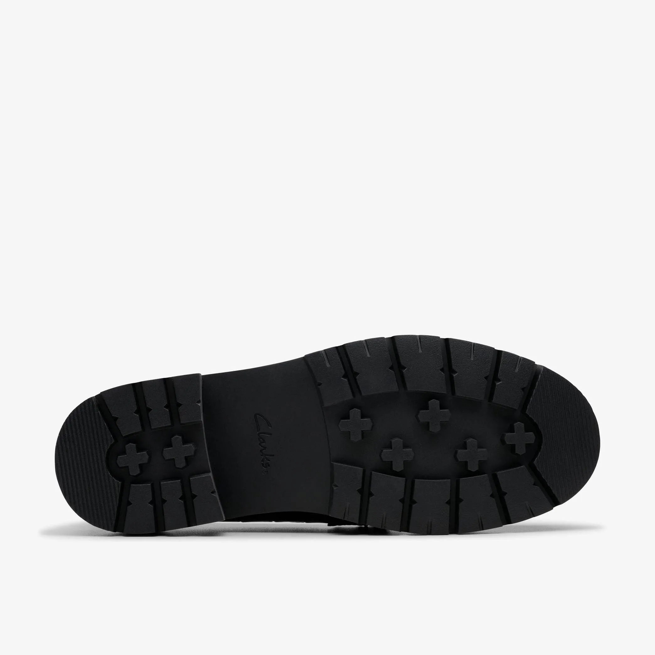 Clarks Women's Orianna Bit Loafers- Black Crocodile