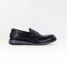 Clarks Chantry Penny (Men's) - Black Leather Cushion Tech Clarks Chantry Penny (Men's) - Black Leather Slip-On Style