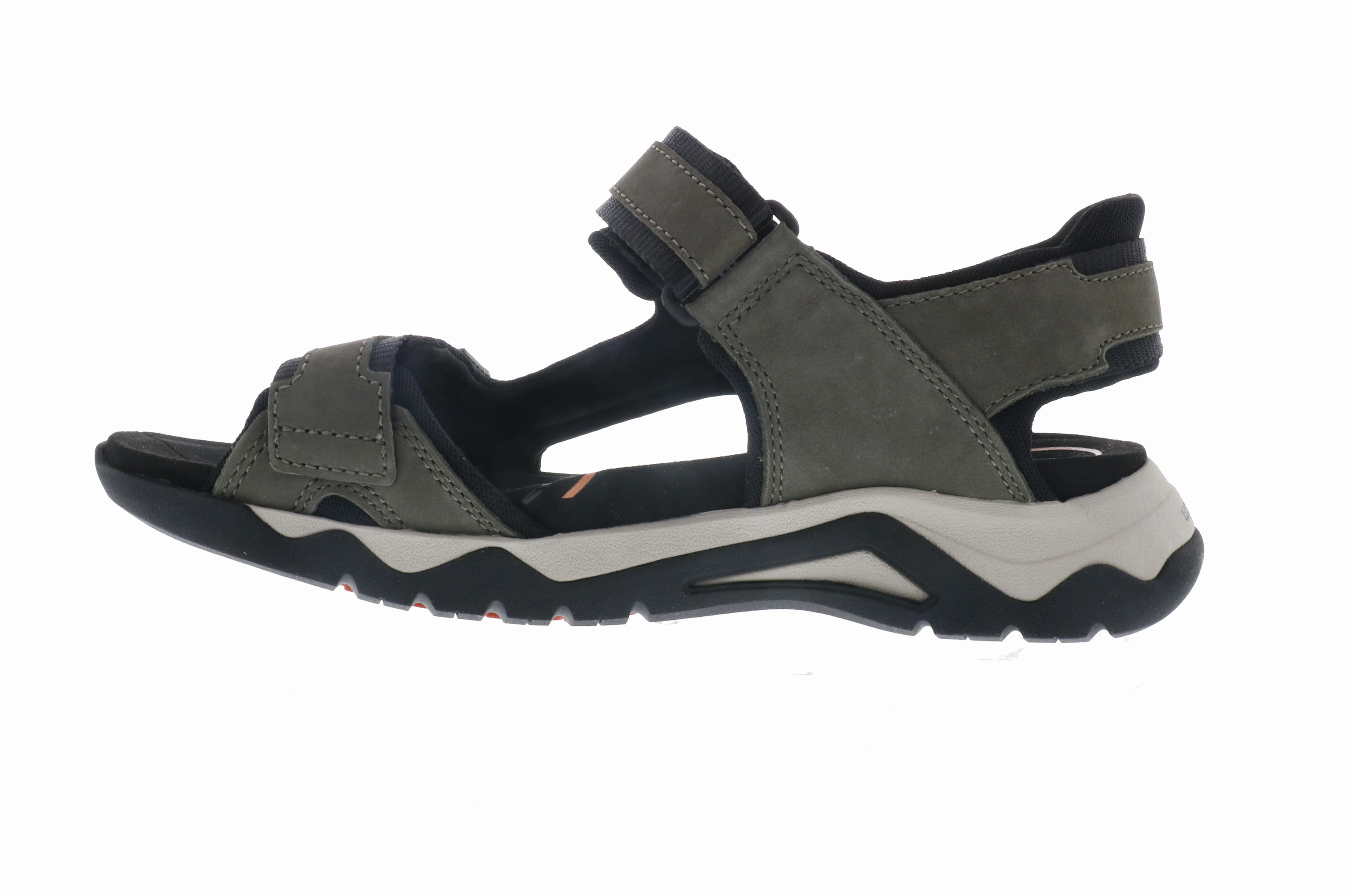 Clarks Wave 2.0 Jump (Men's) - Olive Nubuck Grip Tread Leisure Vibe