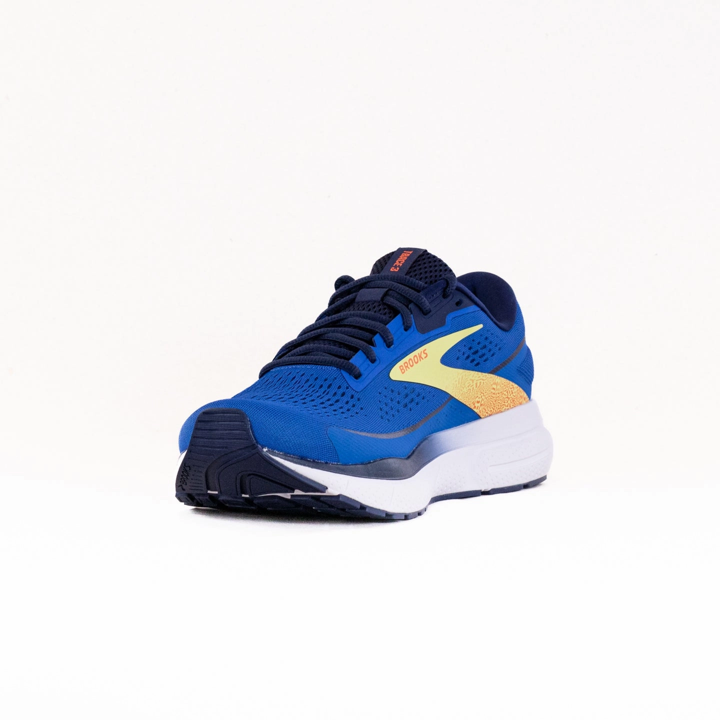 Brooks Trace 3 (Men's) - Blue/Peacoat/Yellow Fast Lifestyle