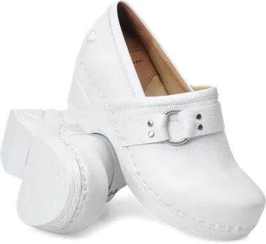 Clearance Nurse Mates White Dakota Shoes