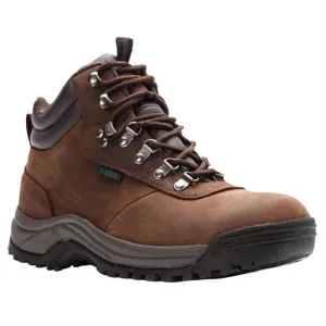 Cliff Walker M3188-Brown Crazy Horse | Propet Volunteer wear Non Slip Outsole Casual Touch Cliff Walker M3188-Brown Crazy Horse | Propet