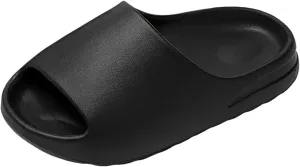 Cloud Slides for Kids Comfy Non Slip Pillow Slippers Thick Sole Summer Beach Shoes Lightweight Cushioned Slides