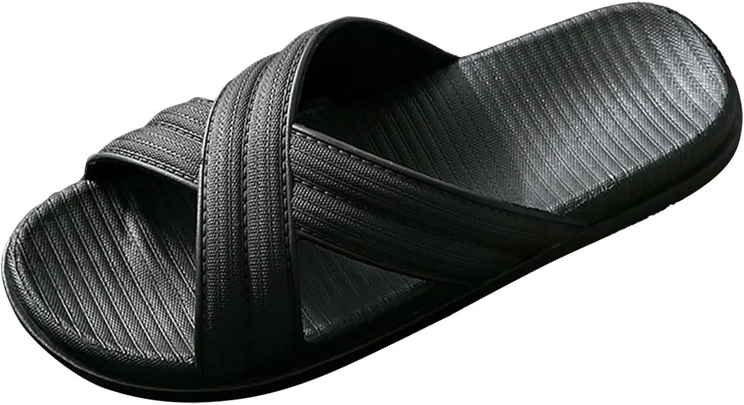 Cloud Slippers for Men Shower Shoes Women Mens Slides Slides for Women Drainage Hole Indoor Beach Slippers