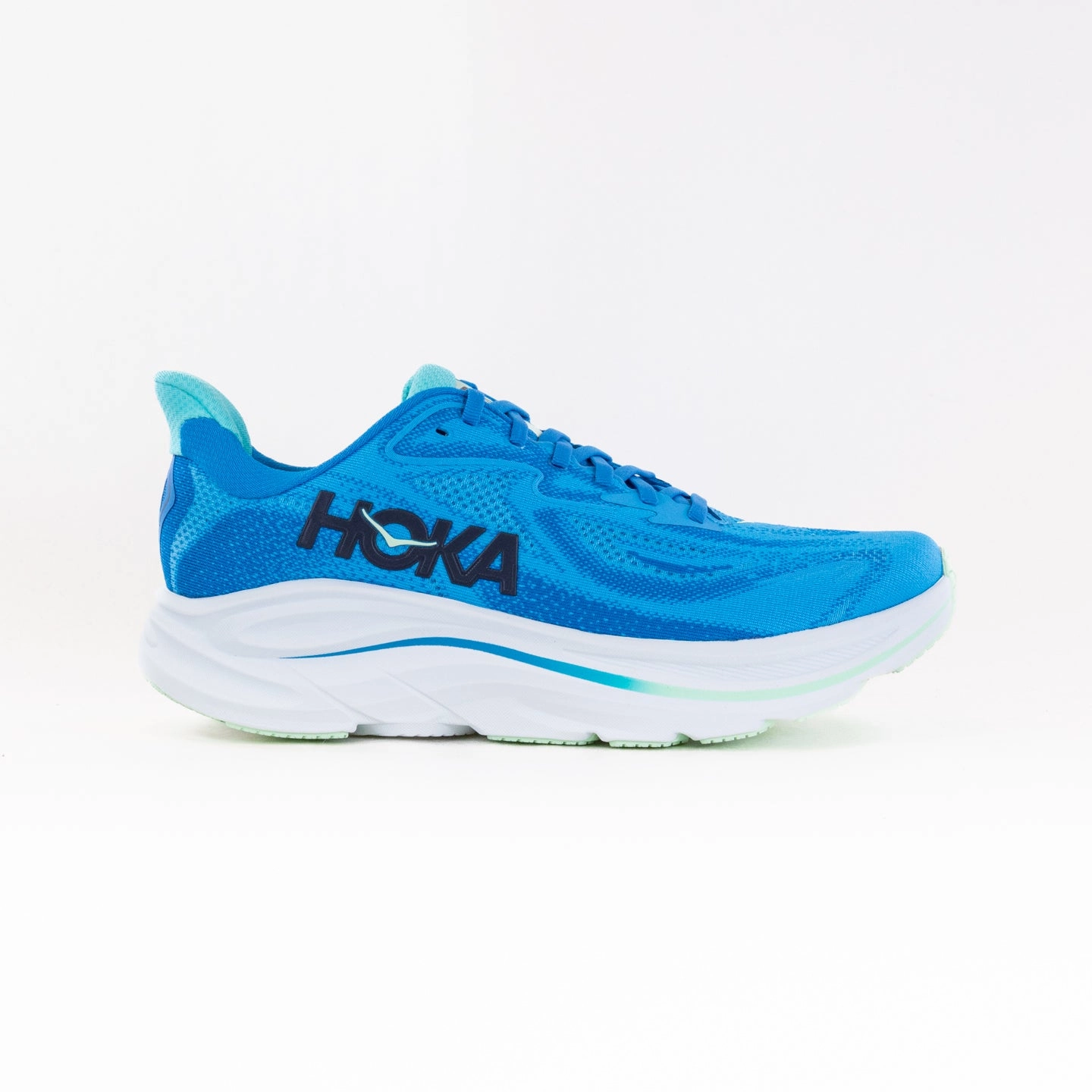 Fit Daily Hoka Clifton 10 Wide (Men's) - Hoka Blue/Skyward Blue