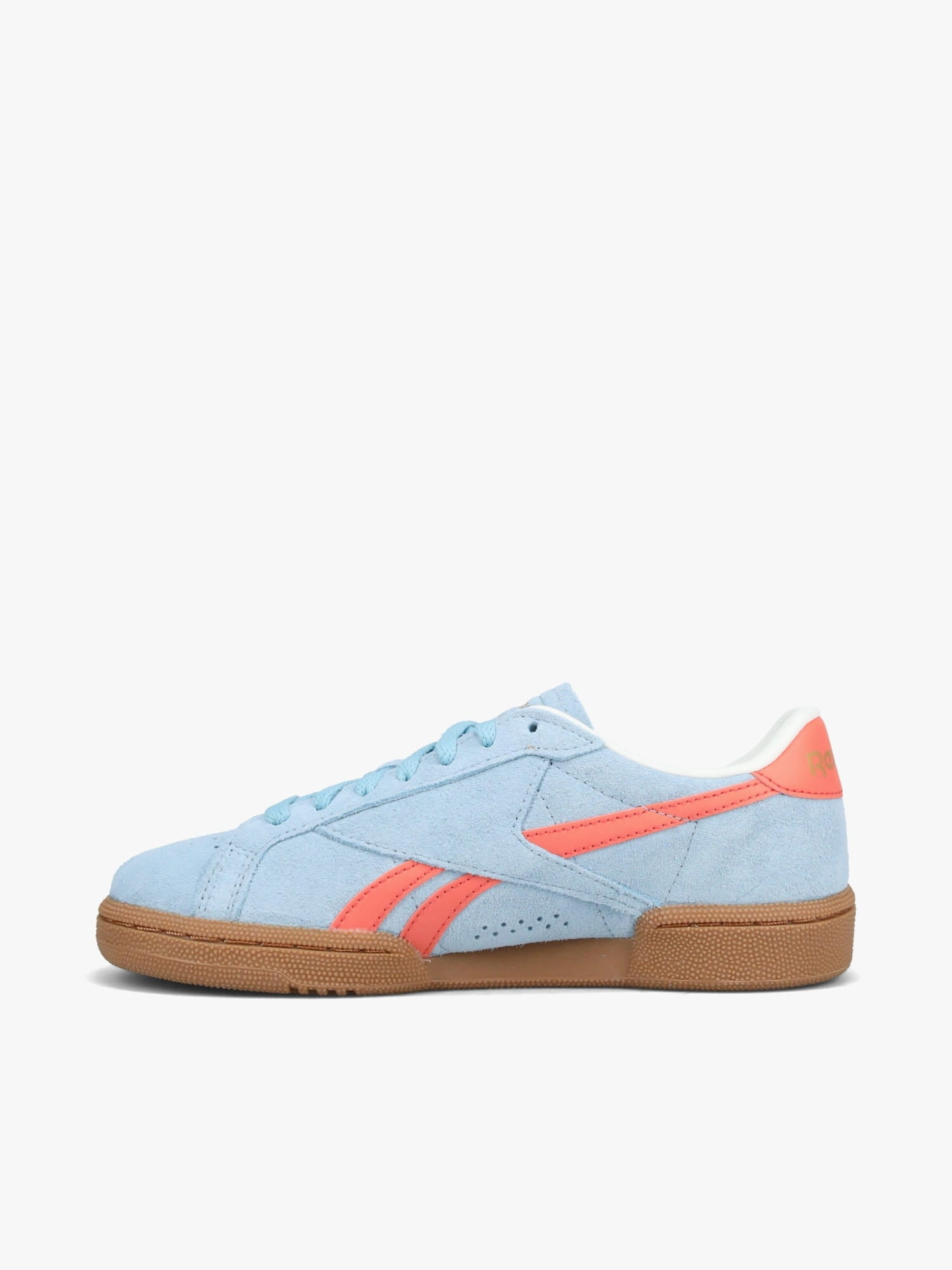 Retro Style Club C Grounds Uk Softblue Coral suede