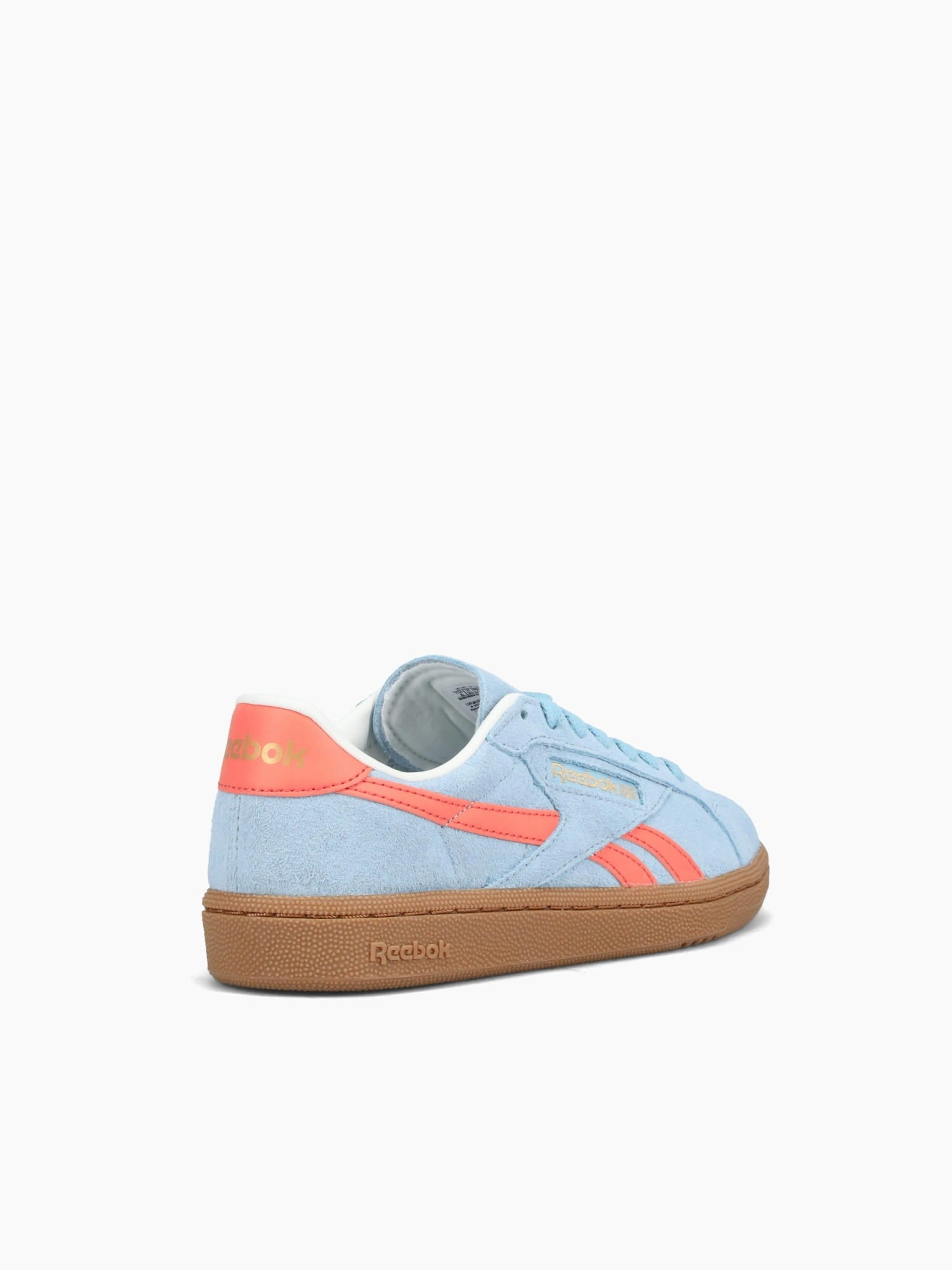 Club C Grounds Uk Softblue Coral suede Modern Casual Subtle Vibe