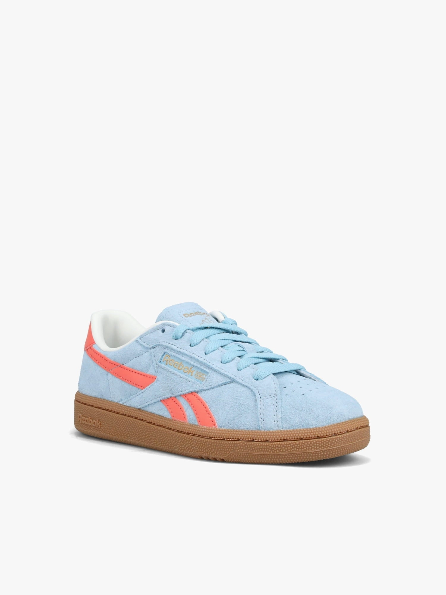 Snack Step Club C Grounds Uk Softblue Coral suede