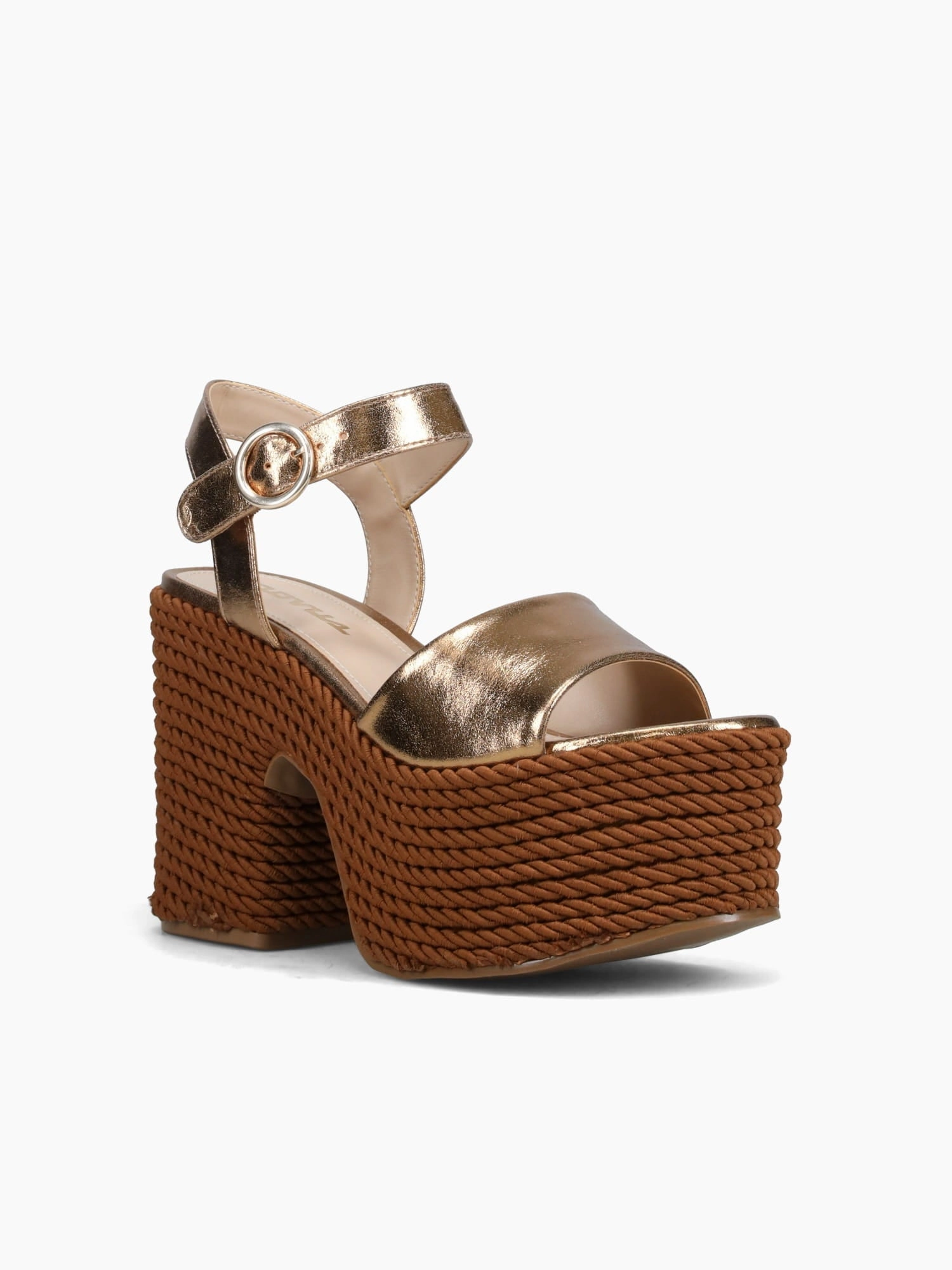 Hypoallergenic Lining Naturally Molded Footbed Coco Bronze Crystal Leather