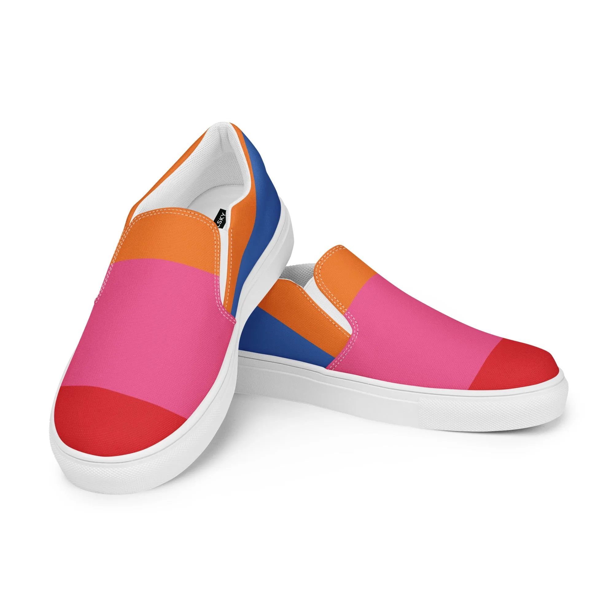 COLORFUL Women’s Slip-On Canvas Shoes (80's Flow)
