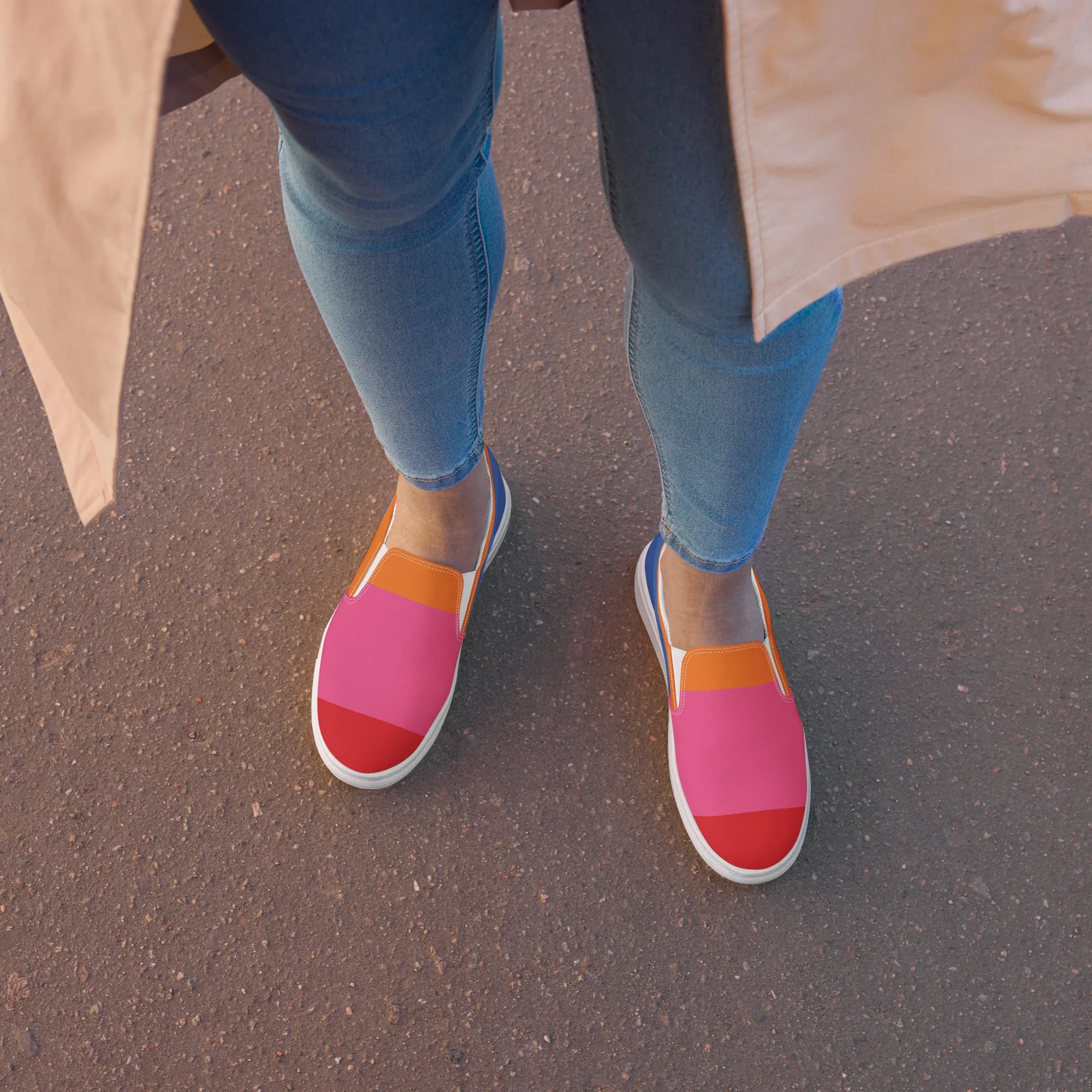 COLORFUL Women’s Slip-On Canvas Shoes (80's Flow)