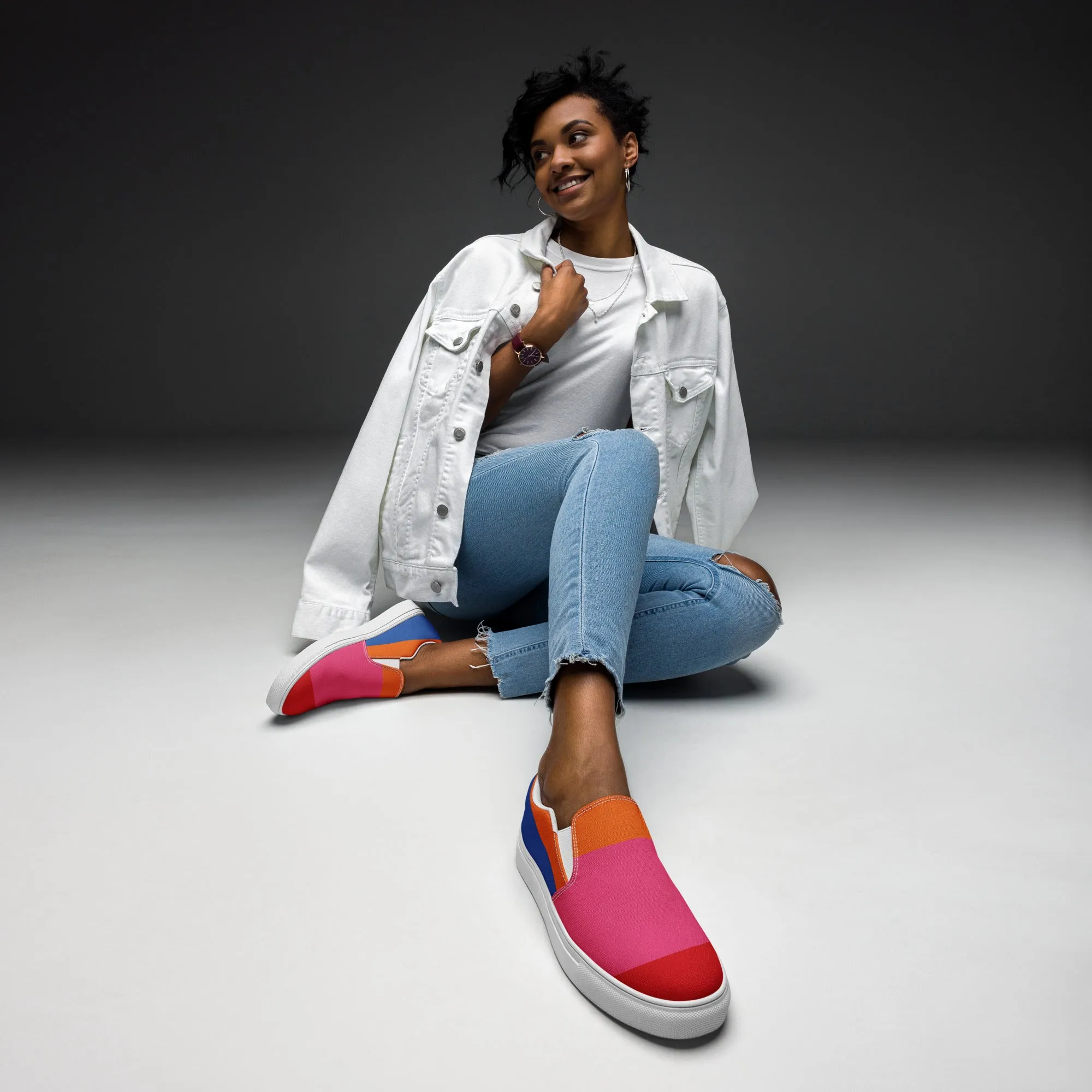 COLORFUL Women’s Slip-On Canvas Shoes (80's Flow)