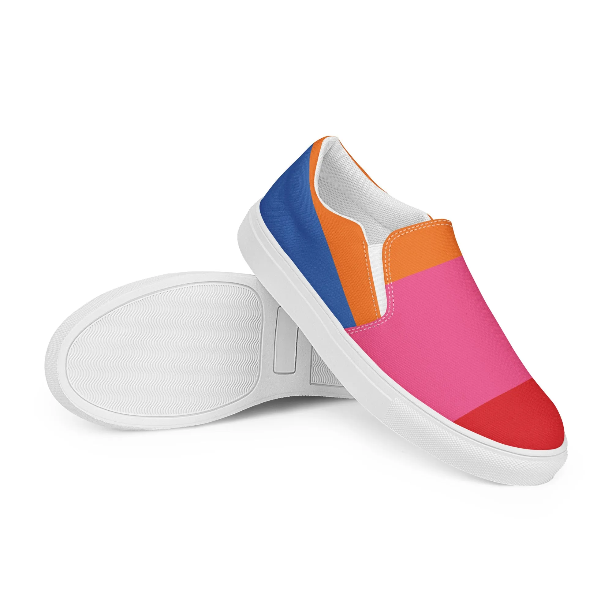 COLORFUL Women’s Slip-On Canvas Shoes (80's Flow)