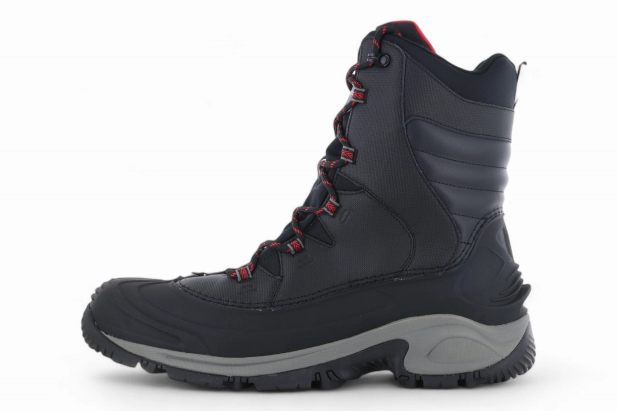 Columbia Bugaboot III Insulated Boot Black Tension Balanced Lacing