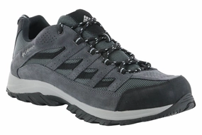 Columbia Crestwood Trail Shoe Shark Flexible Step Move Glide-Out Ergonomic Fit Columbia Crestwood Trail Shoe Shark