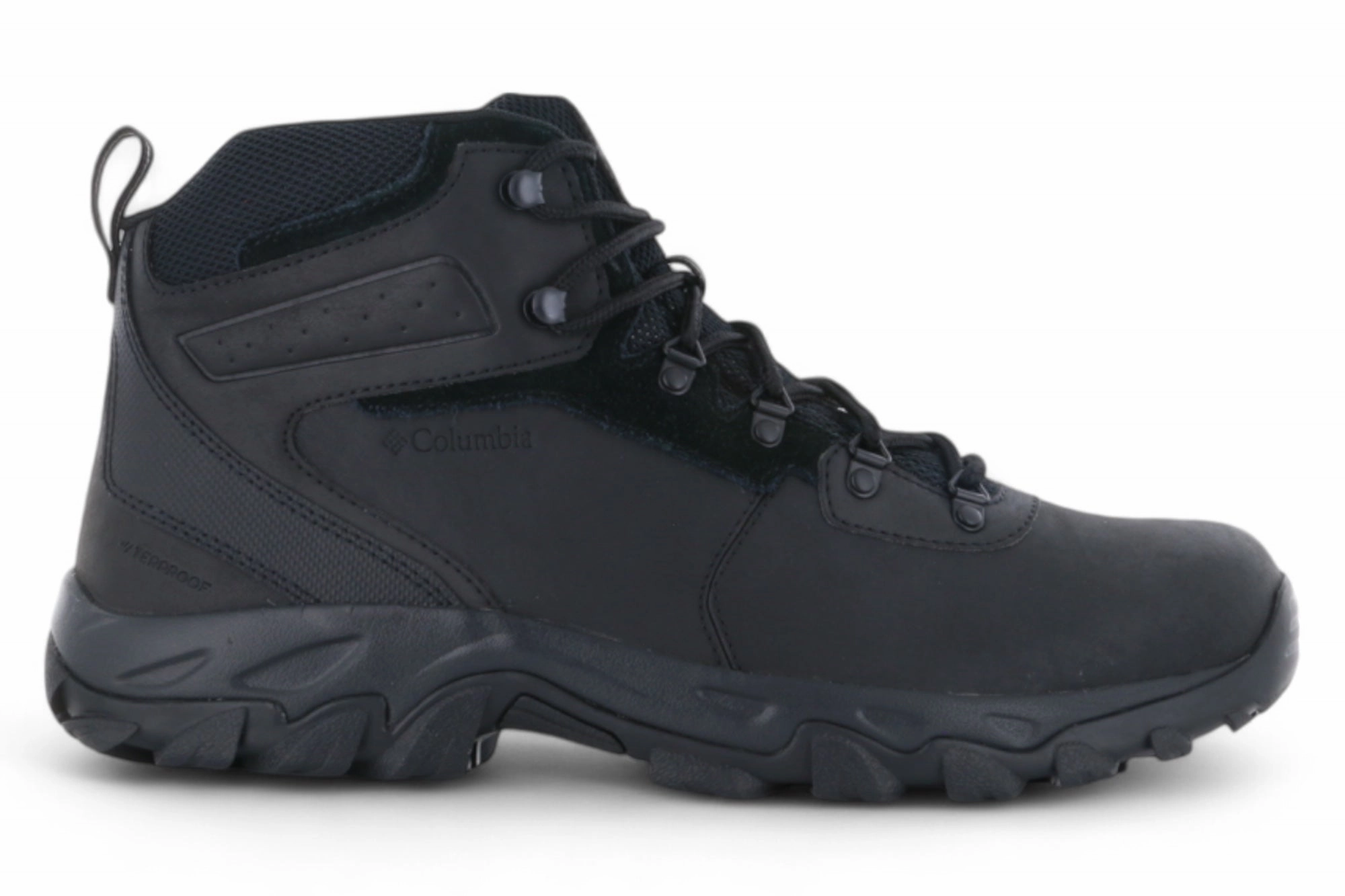Impact-resistant Sole Breathable Columbia Newton Ridge Plus II Waterproof Hiking Boot Black