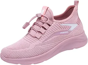 Comfort Lightweight Breathable Sneakers for Women Breathable Mesh Slip on Walking Shoes Comfort Diabetic Shoe