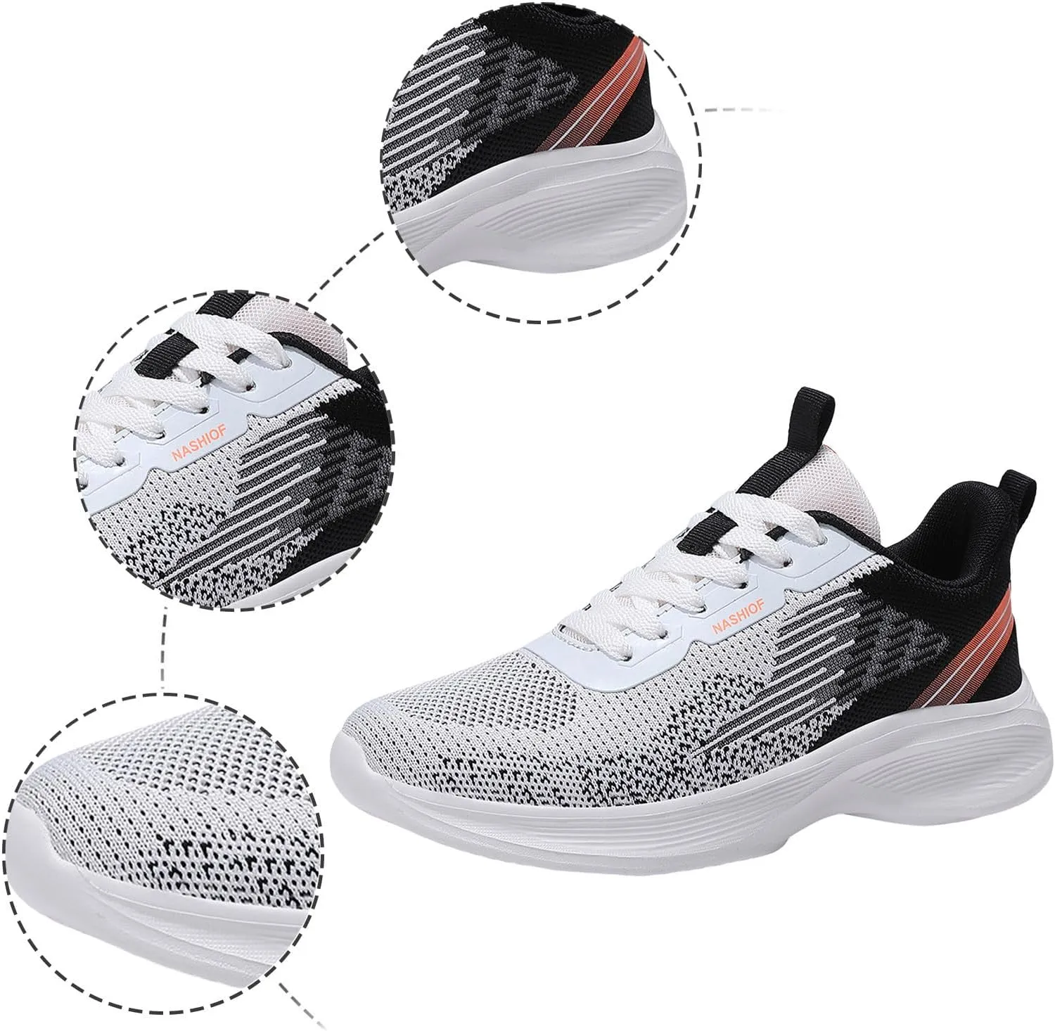 Comfort Lightweight Breathable Sneakers for Women Lightweight Comfort Casual Workout Sneakers Labor Work Shoe