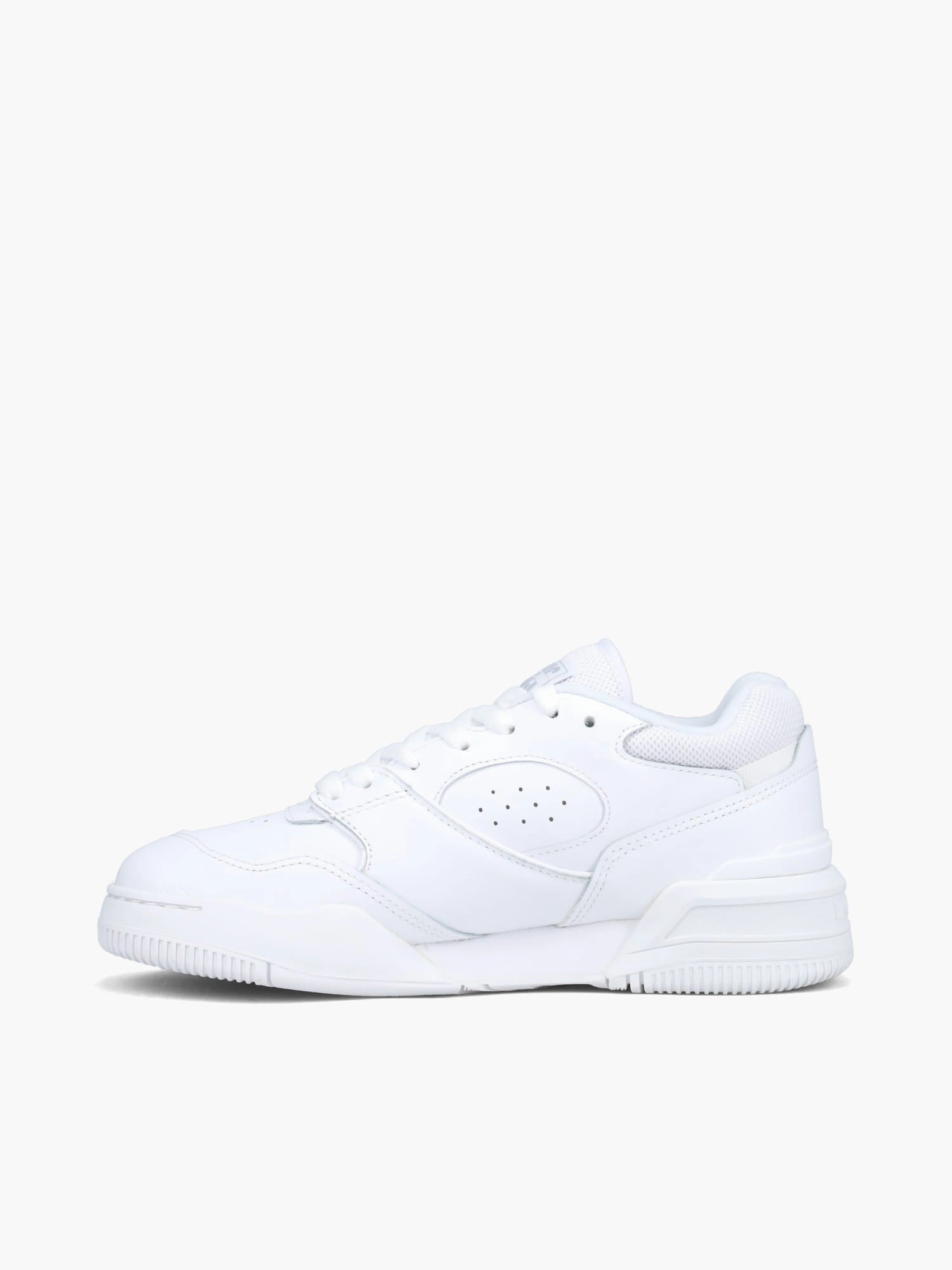 Lineshot 224 1 Wht Wht leather Slip   On Style