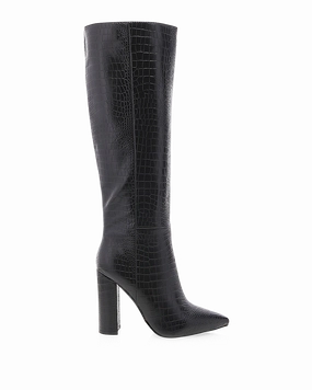 Comfort Focused Cushion MILLA WIDE FIT - BLACK CROC MILLA WIDE FIT - BLACK CROC Odor Control Fabric Low Profile Winter Walker