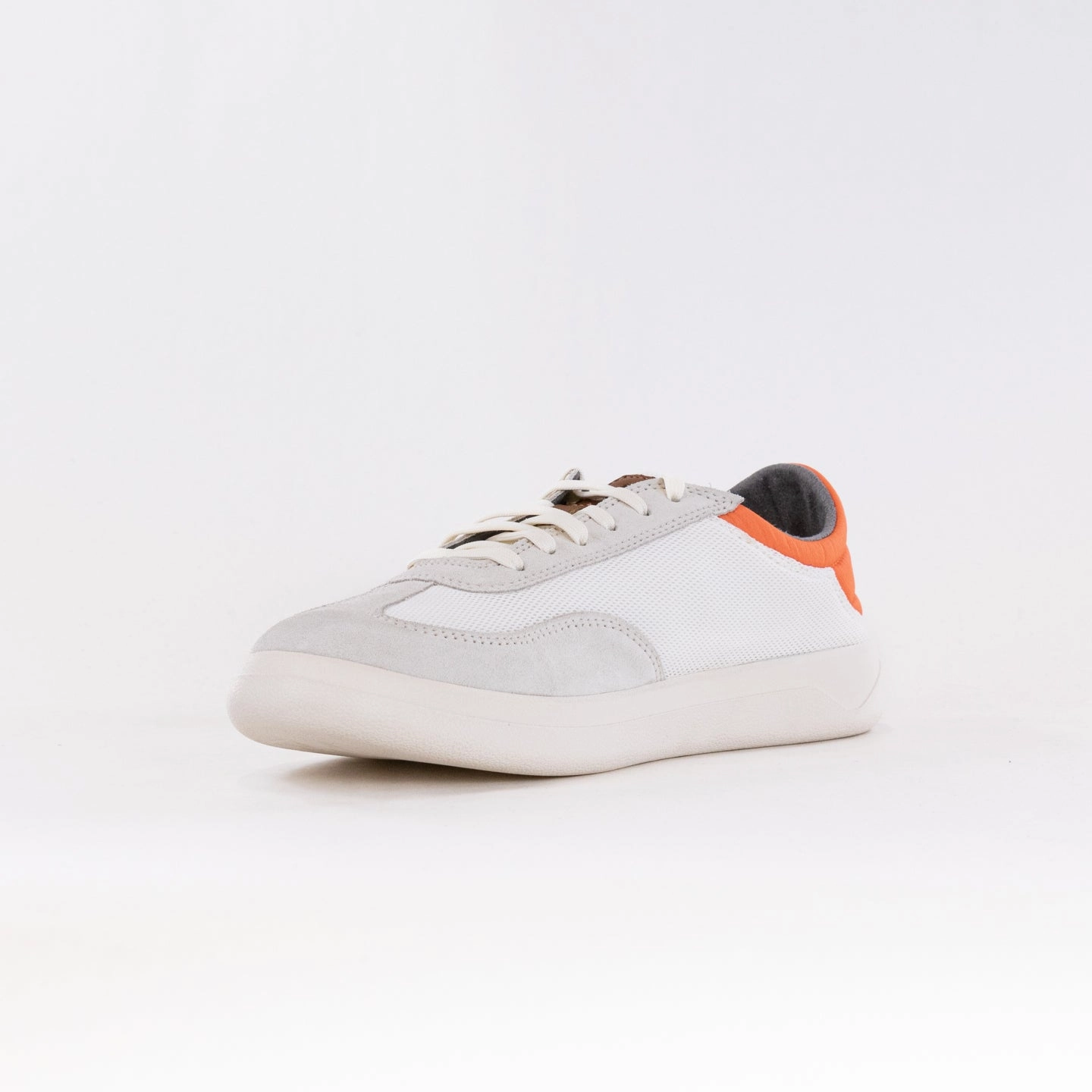 Olukai Punini (Men's) - Off White/Molten Orange Bridge Walk
