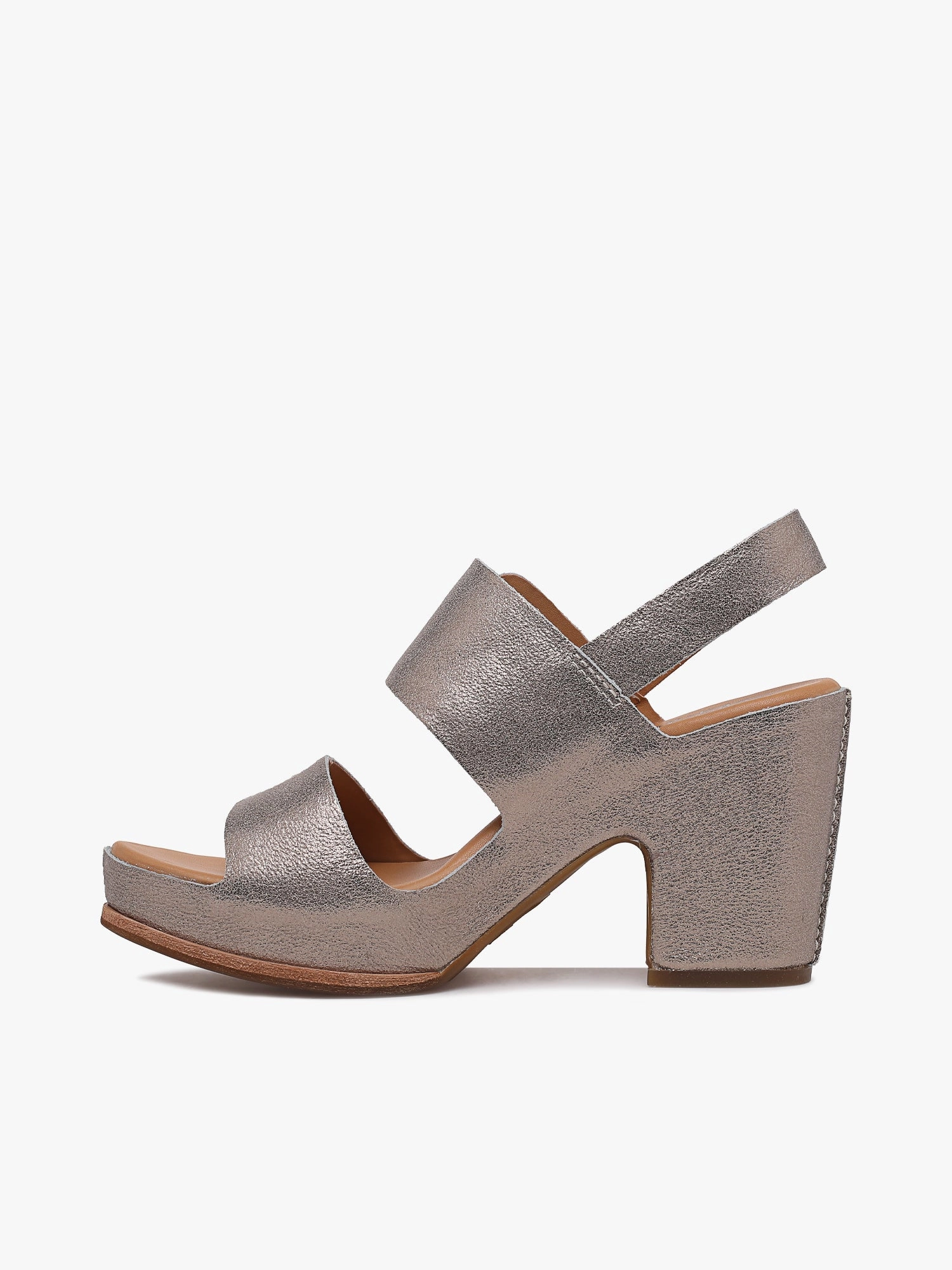 All-Age Fit Environmentally Friendly Footbed San Carlos Soft Gold Met  Lea