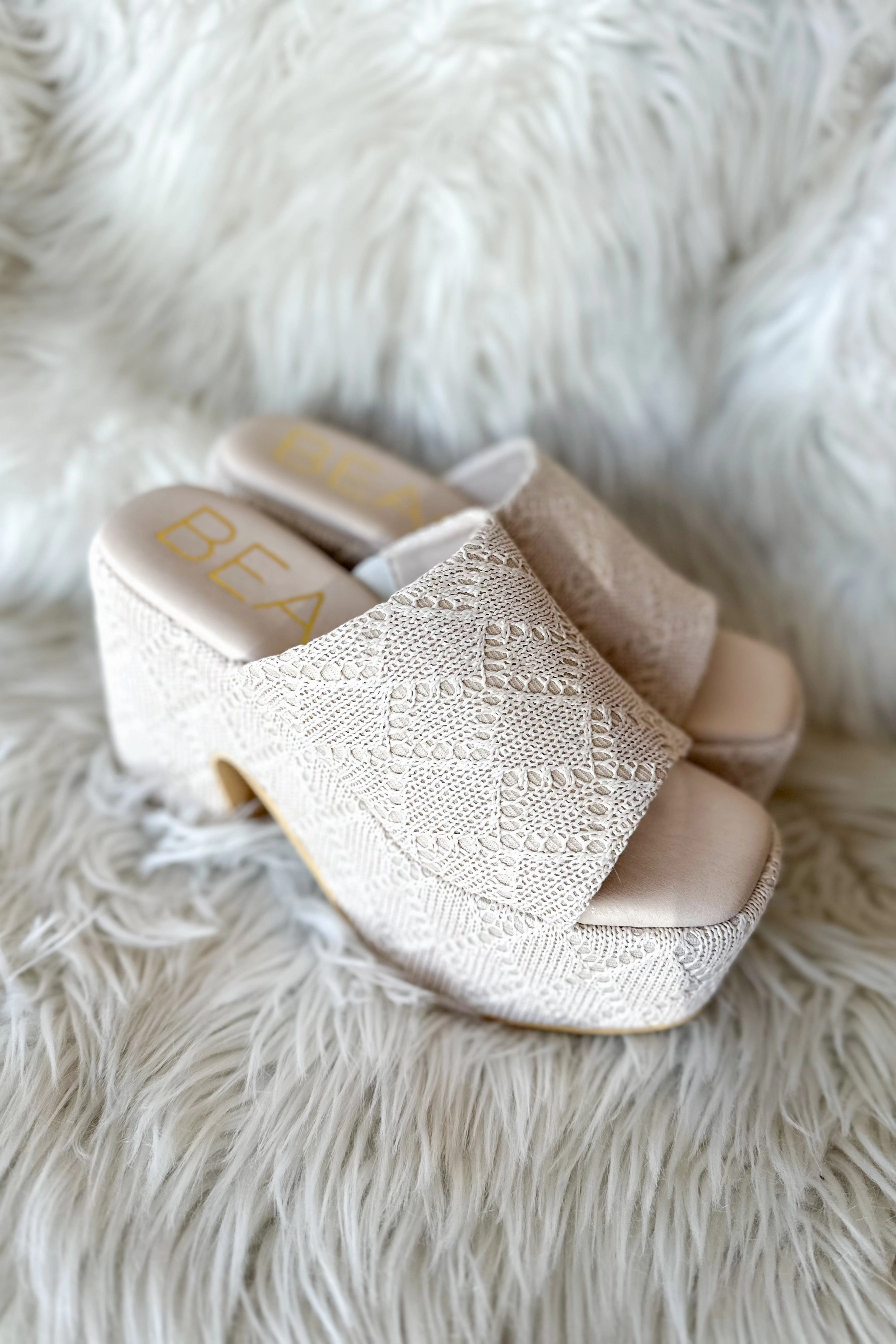 Como Platform Sandal TPU sole