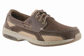 Compact Build Dunham Captain Boat Shoe Java Nubuck Dunham Captain Boat Shoe Java Nubuck Stretchable Upper
