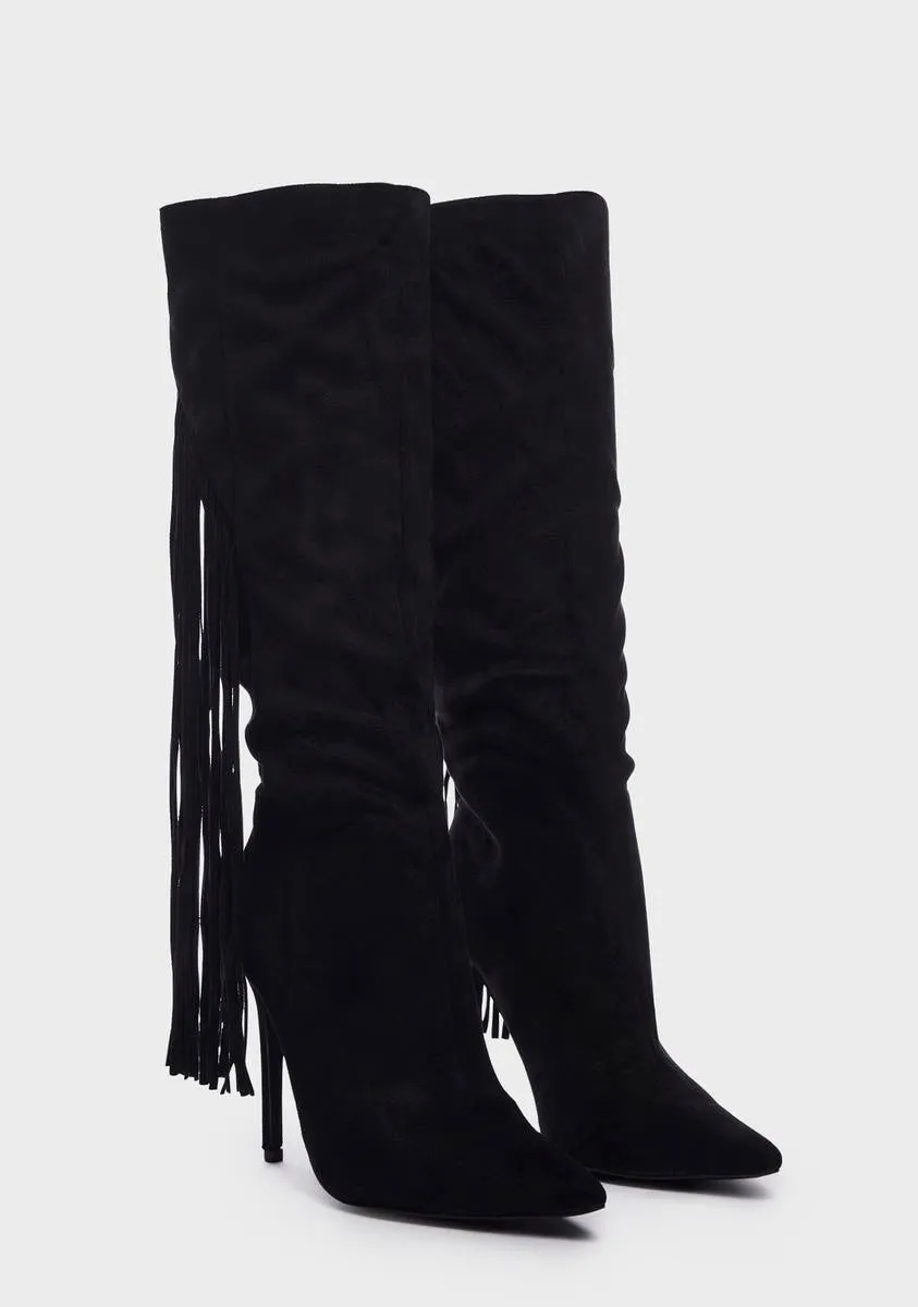 Competitive Hearsay Heeled Boots