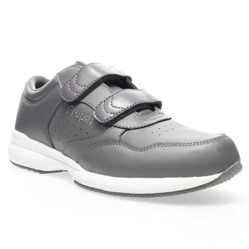 Life Walker Strap M3705-Dark Grey | Propet Wide fit