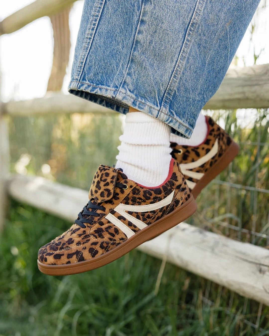 PaddedCollar Madrid Leopard Suede