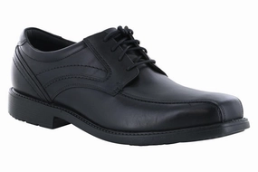 Contemporary Style Rockport Style Leader 2 Bike Toe Oxford Black Mesh Fabric Reliable Rockport Style Leader 2 Bike Toe Oxford Black