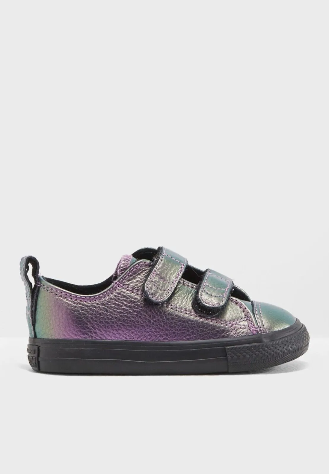 Converse Chuck Taylor All Star 2V OX 758195C Toddler Violet & Black Shoes C2074
