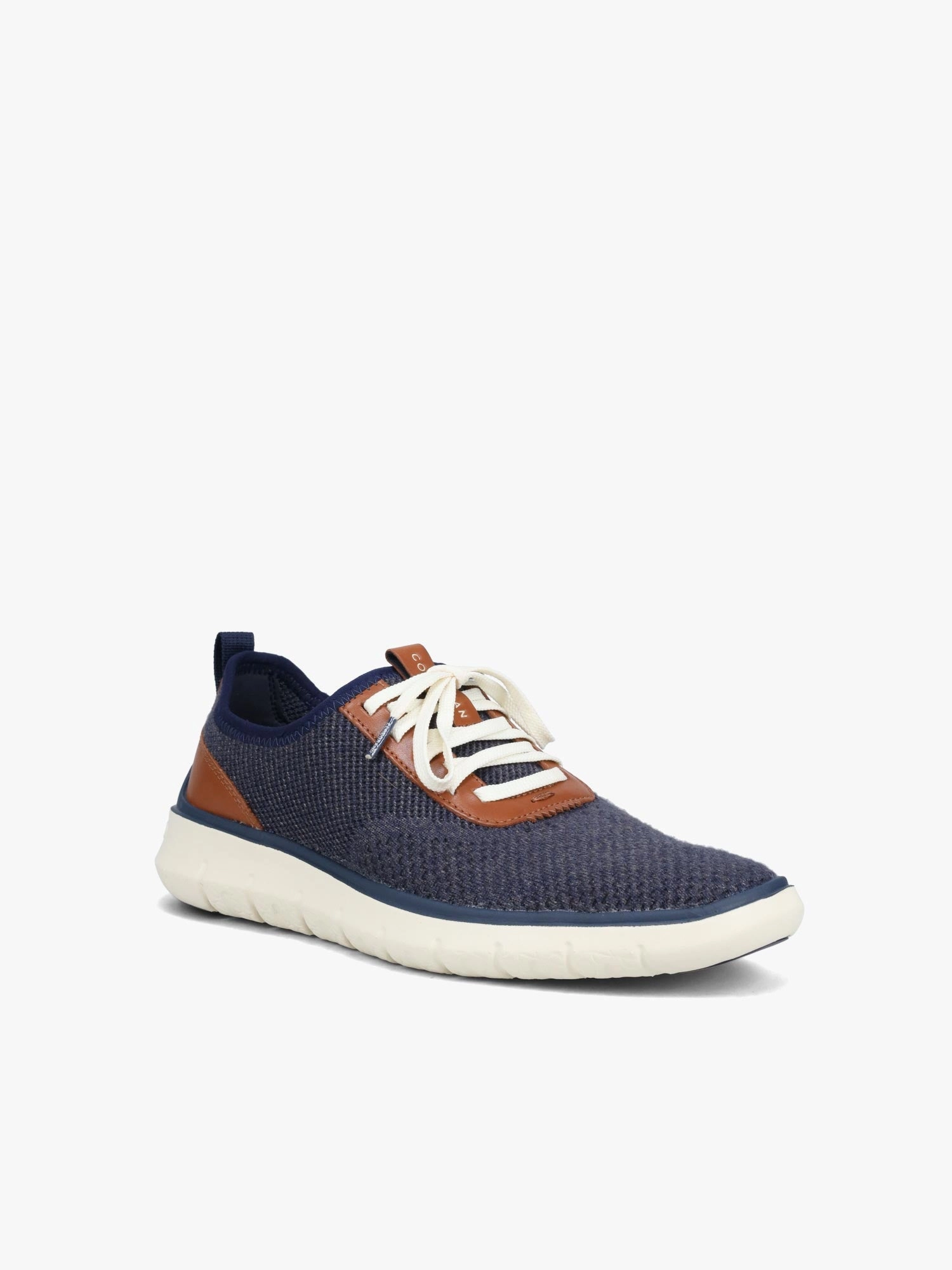 Extended Heel Counter Generation Zerogrand Stitchlte Blue Fab