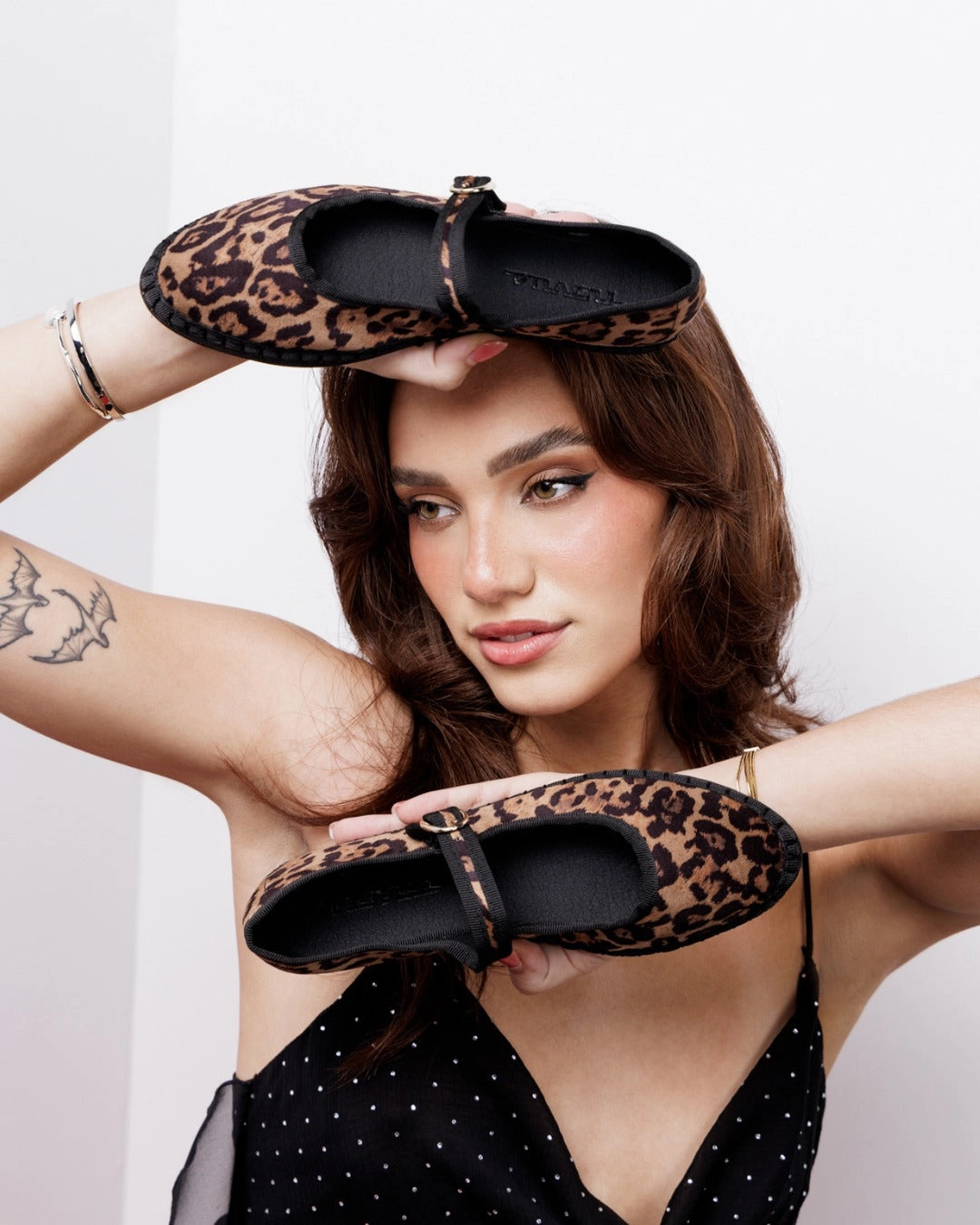 Mary Jane Animal Print Lino Viejo SweatWicking