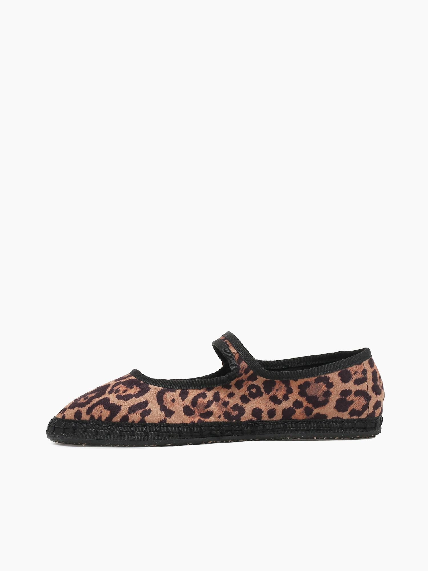 Morning Step hook and loop closure Mary Jane Animal Print Lino Viejo