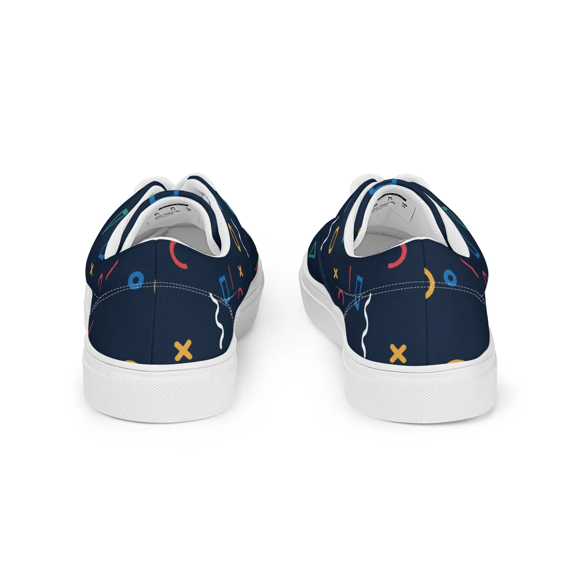 COSMIC Men’s Lace-Up Canvas Shoes