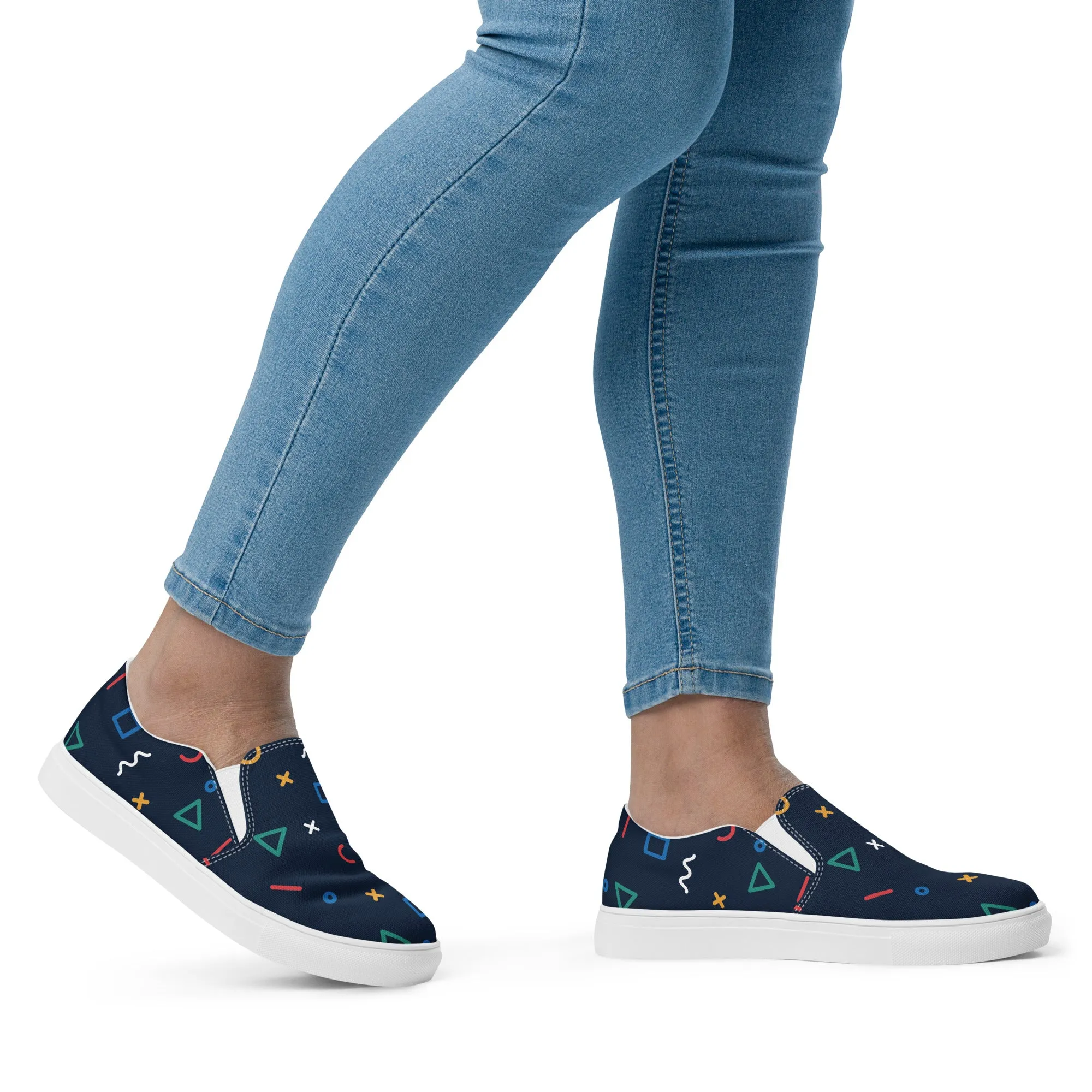 COSMIC Women’s Slip-On Canvas Shoes