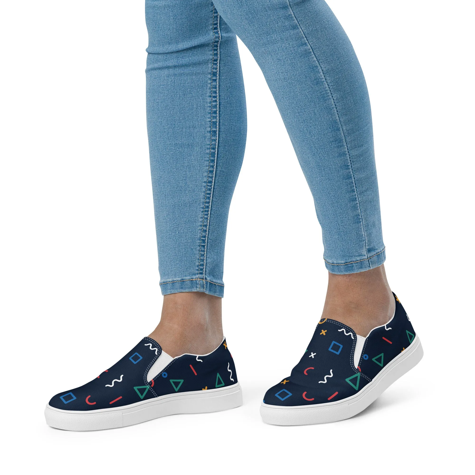 COSMIC Women’s Slip-On Canvas Shoes