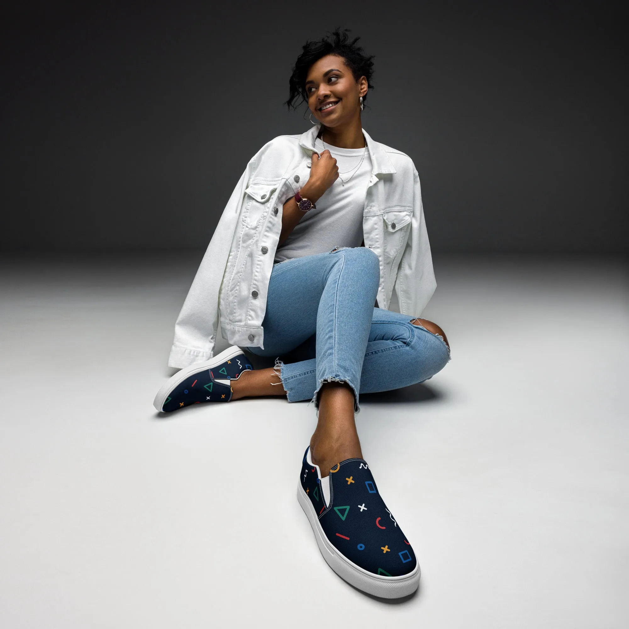 COSMIC Women’s Slip-On Canvas Shoes