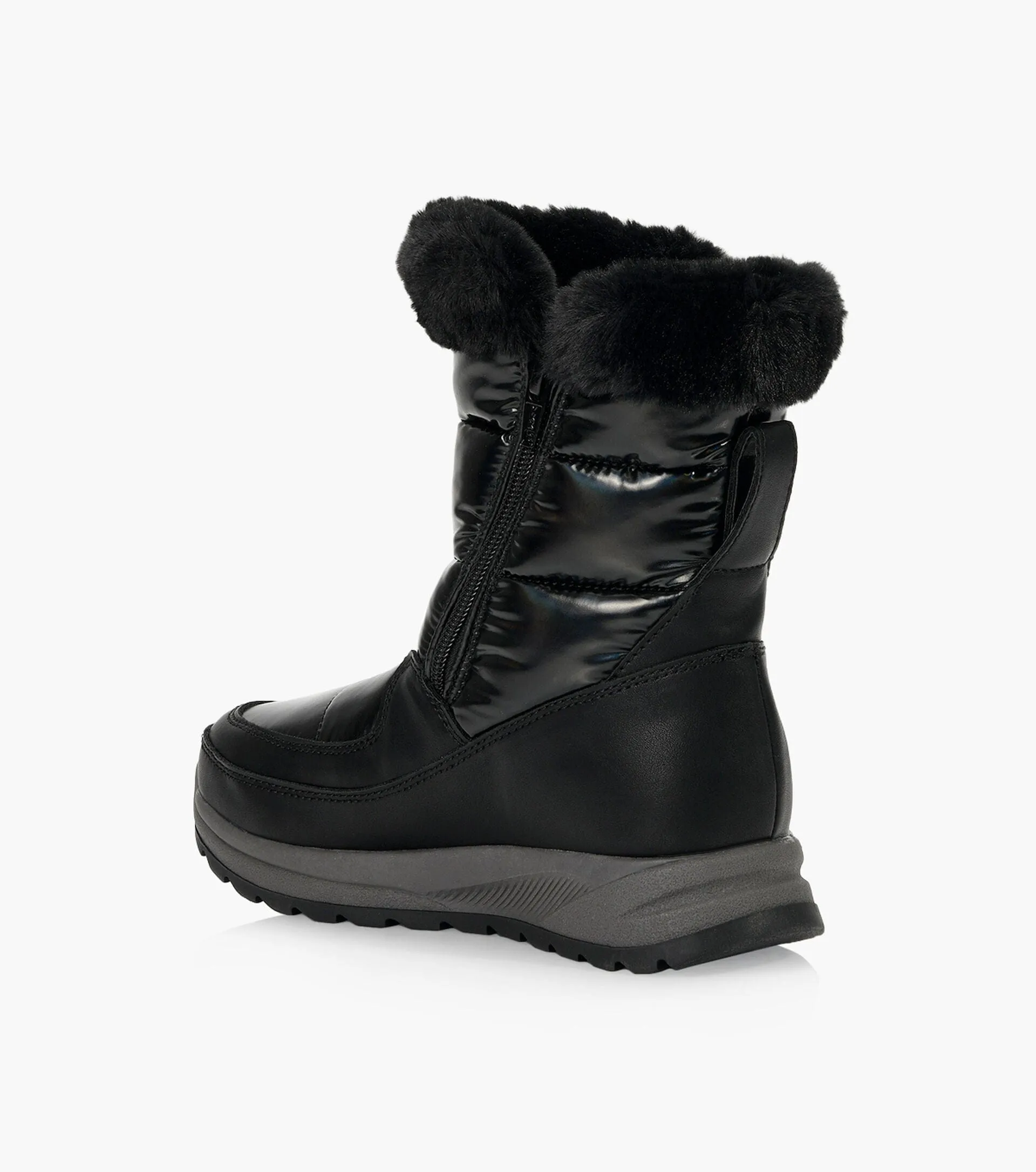 Cougar Kids Starla Boots- Black Shiny