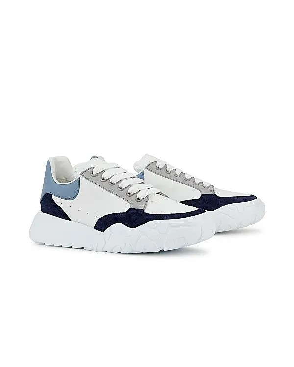 Court Panelled Leather Sneakers