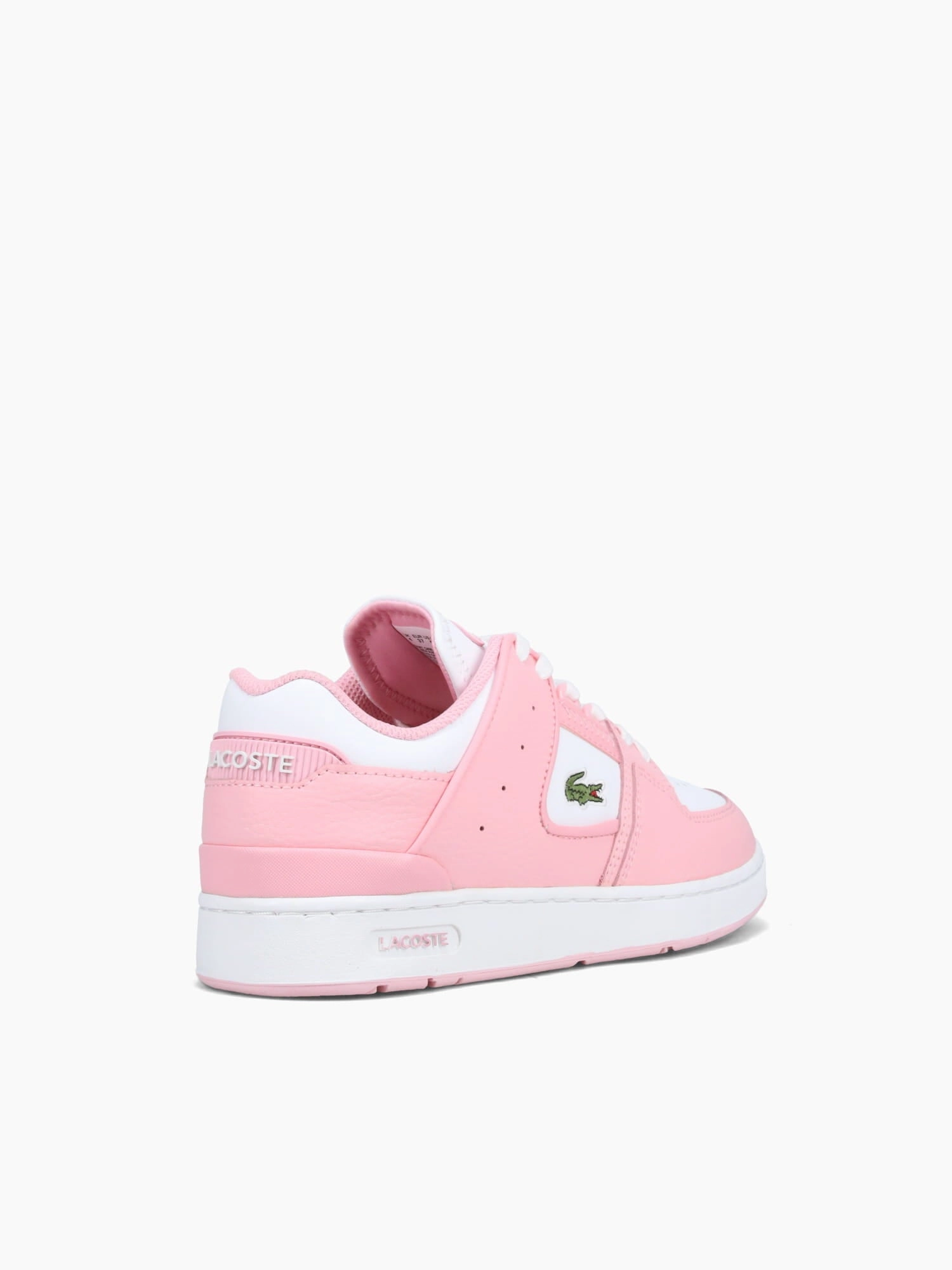 Court Cage 224 Lt.pink White leather Microfiber Overlays