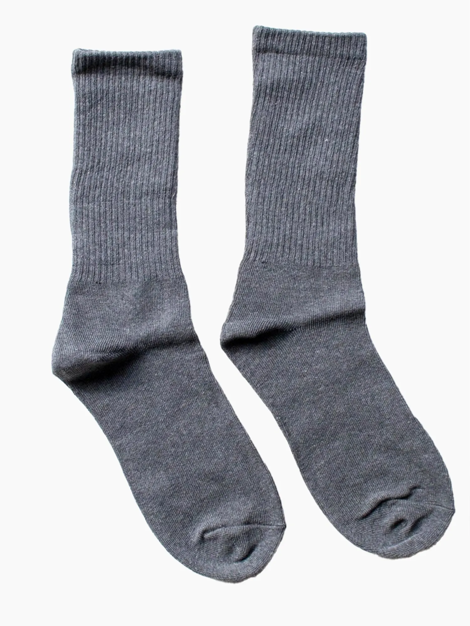 Cozy Cottage Socks in Charcoal
