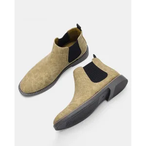 Cravion - Stijlvolle Chelsea Boots Heren met Antislip Zool