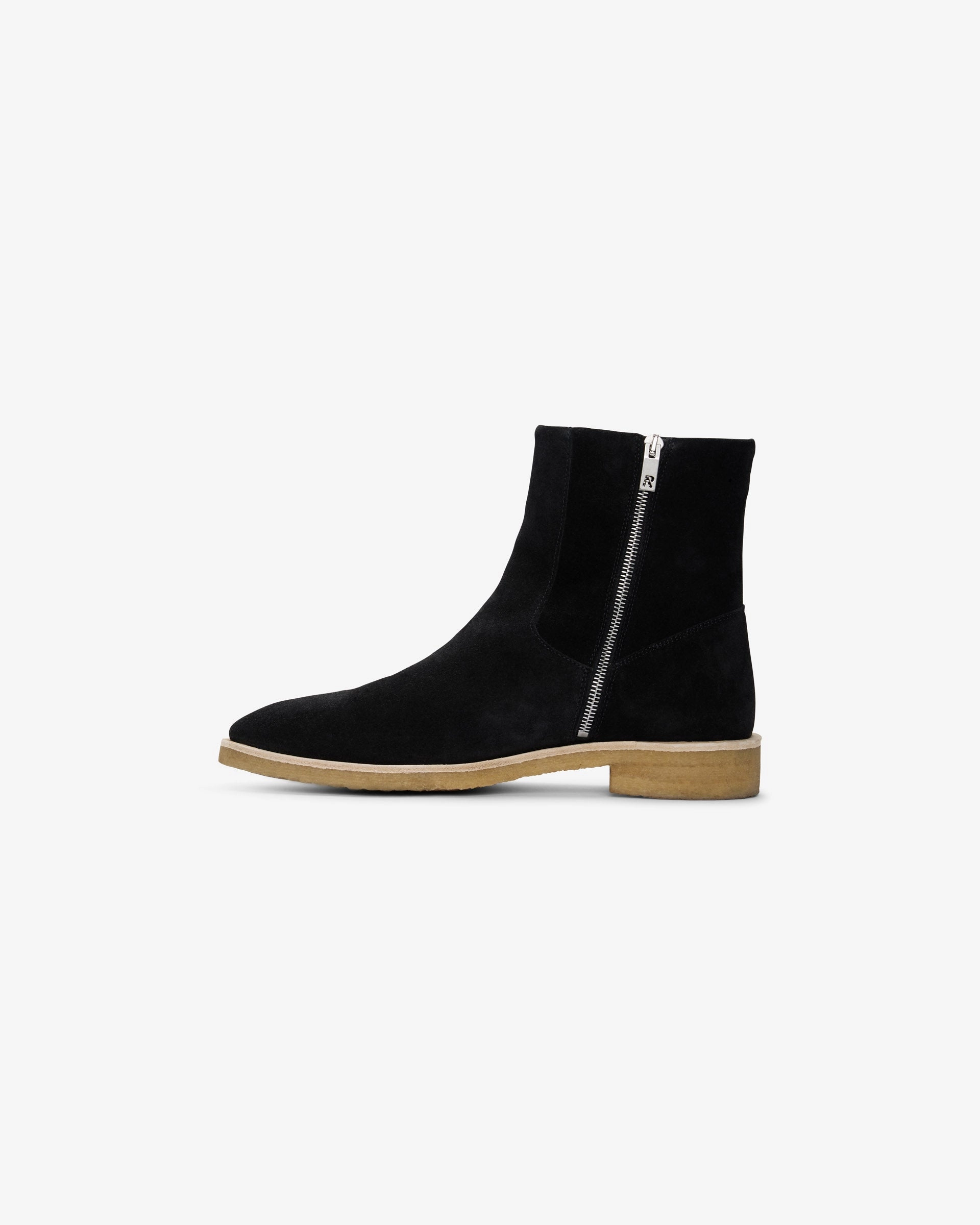 Crepe Chelsea Boot - Black satisfying Ergonomic Last